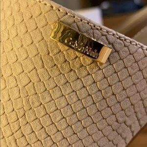 Calvin Klein snake/cow Shashia matte heels